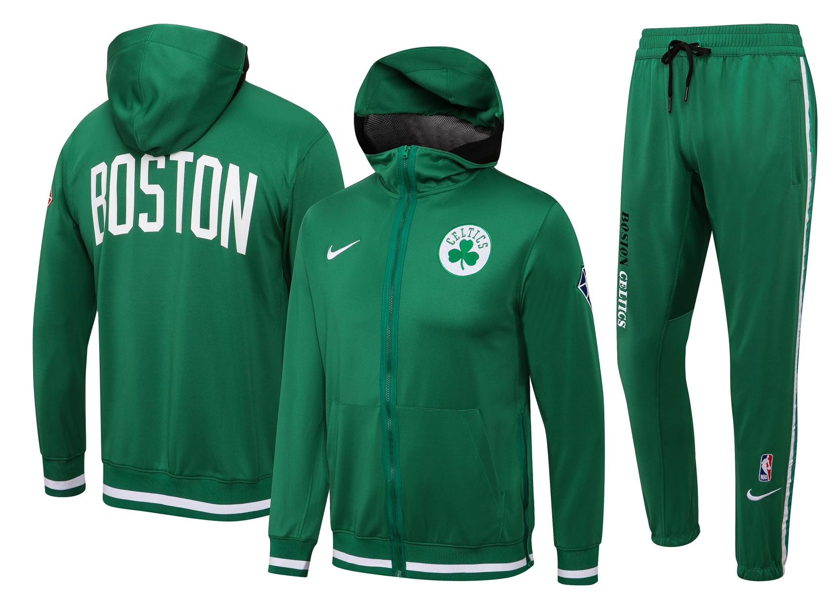 Men Boston Celtics green  2024 NBA Nike Training suit